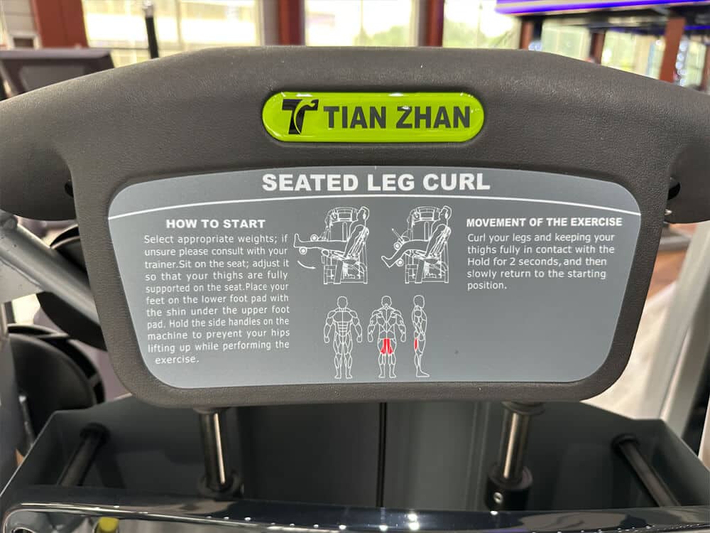 odybuilding Fitness Machine Leg Curl Machine