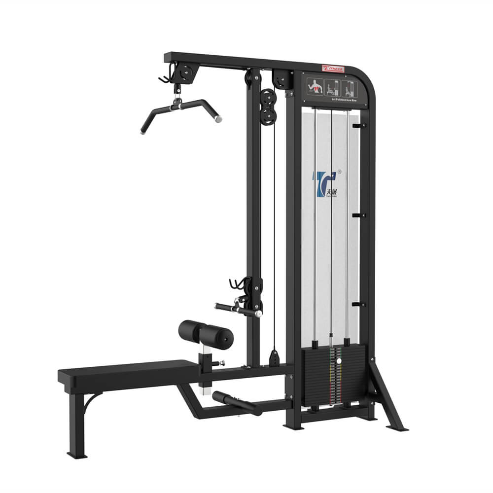 Pin Loaded lat pull down Low Row machine