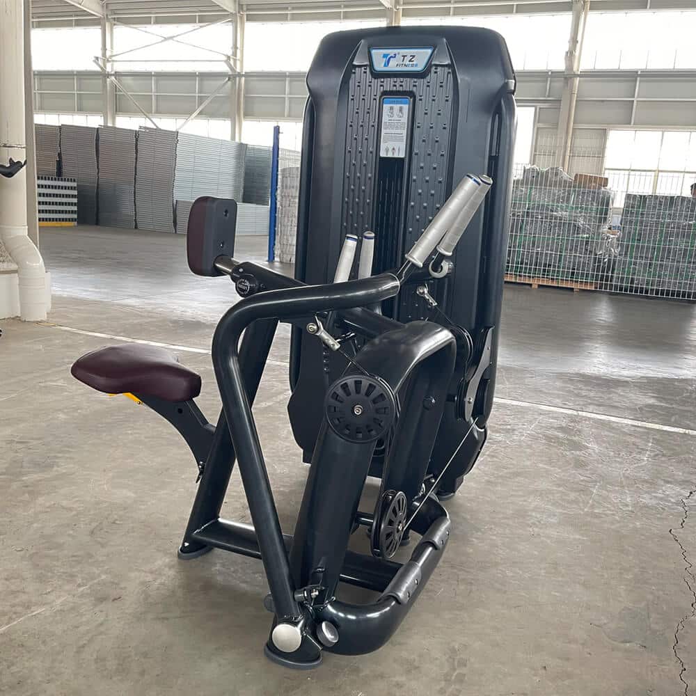 commercial fitness equipment suppliers seated row machine pin loaded