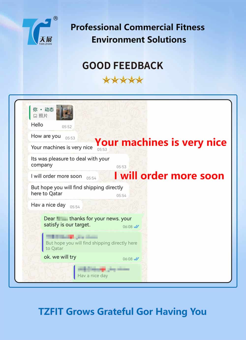 Athletes testing professional fitness equipment