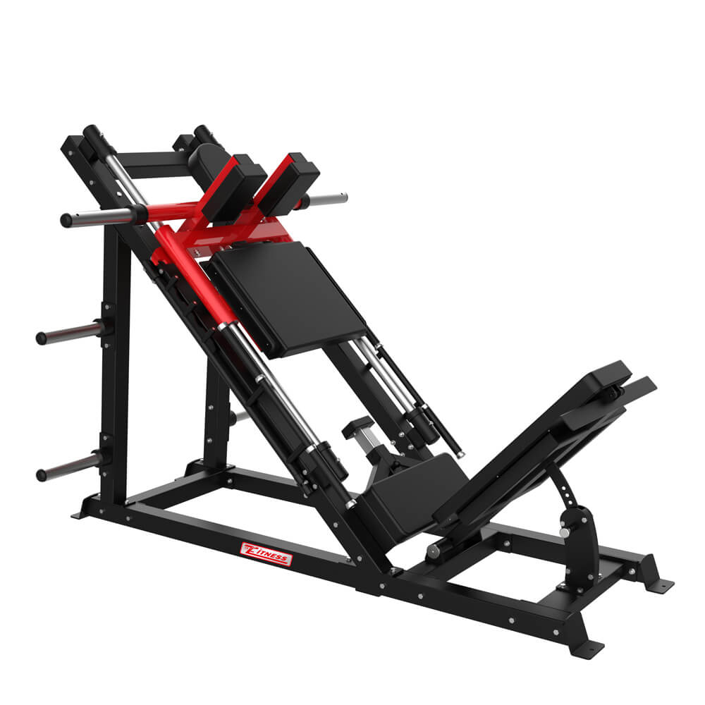 Strength Exercise Hack Trainer Squat 45 Degree Leg Press Machine