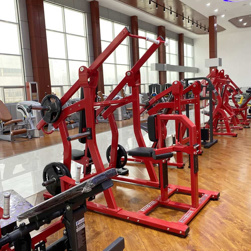 Gym Equipment Chest Press Iso Lateral Back Extension Machine 2 in 1 Machine