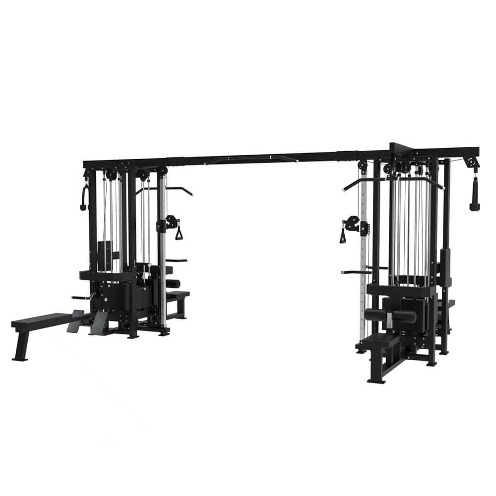 8 Multi-Station commercial gym equipment for full-body workouts