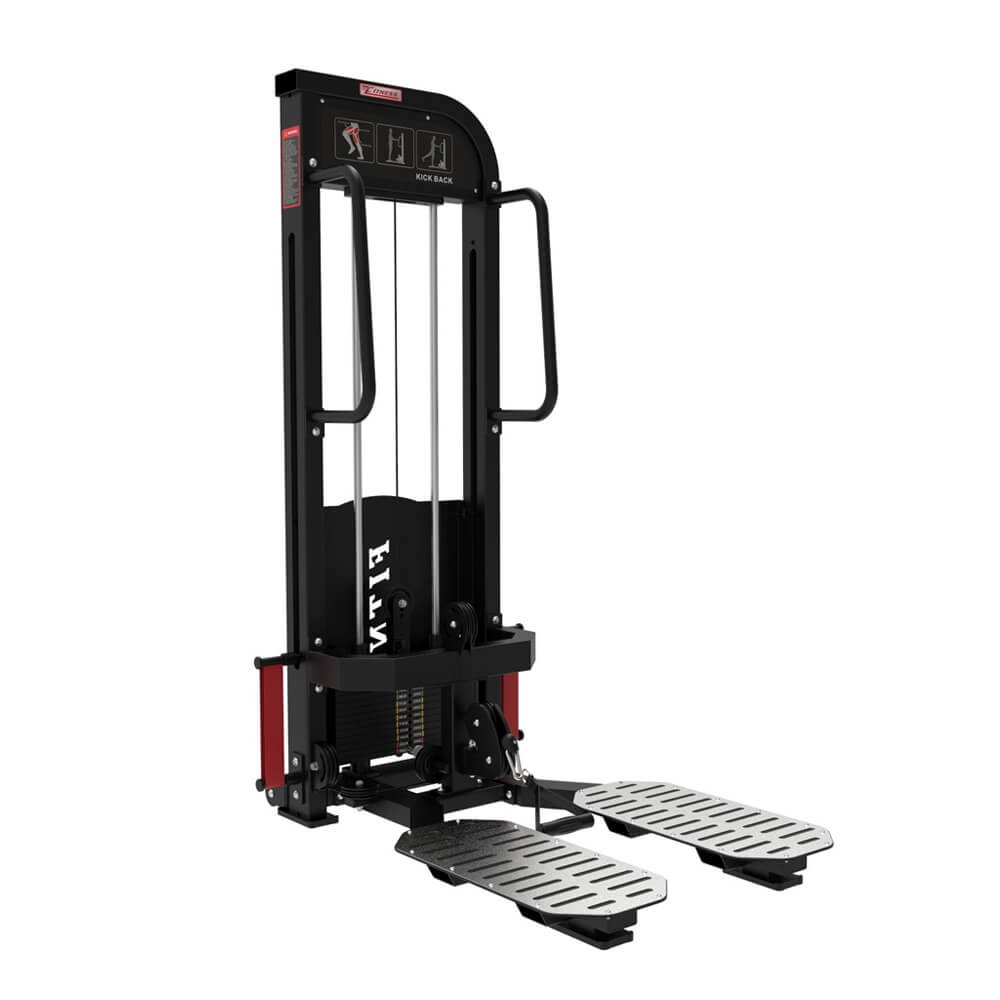 Gym Equipment Wholesale New Model Pin Loaded Kickback Machine With Free Logo