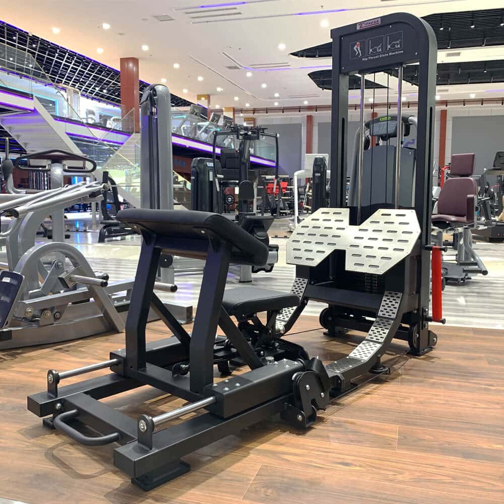 Glute Bridge Machine Gym Fitness Strength Equipment Hip Thrust Machine