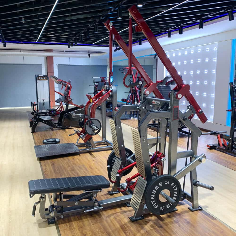 Professional Lat Pulldown & Long Row Superset Machine for Effective Back Training