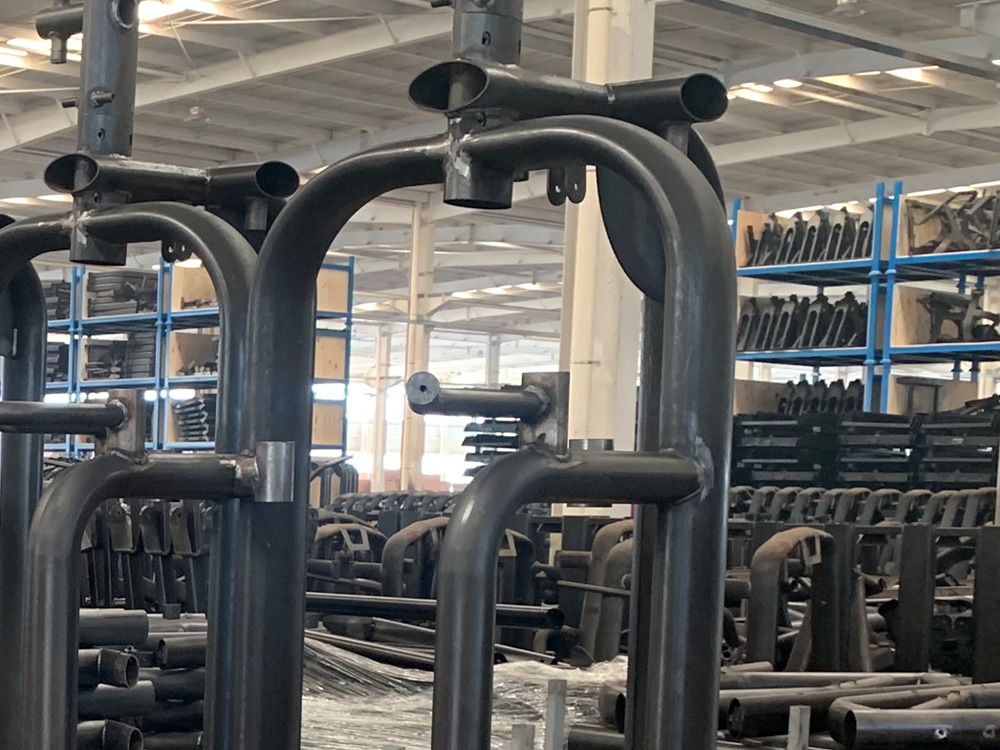 Precision Bending Process for Fitness Machine Frames