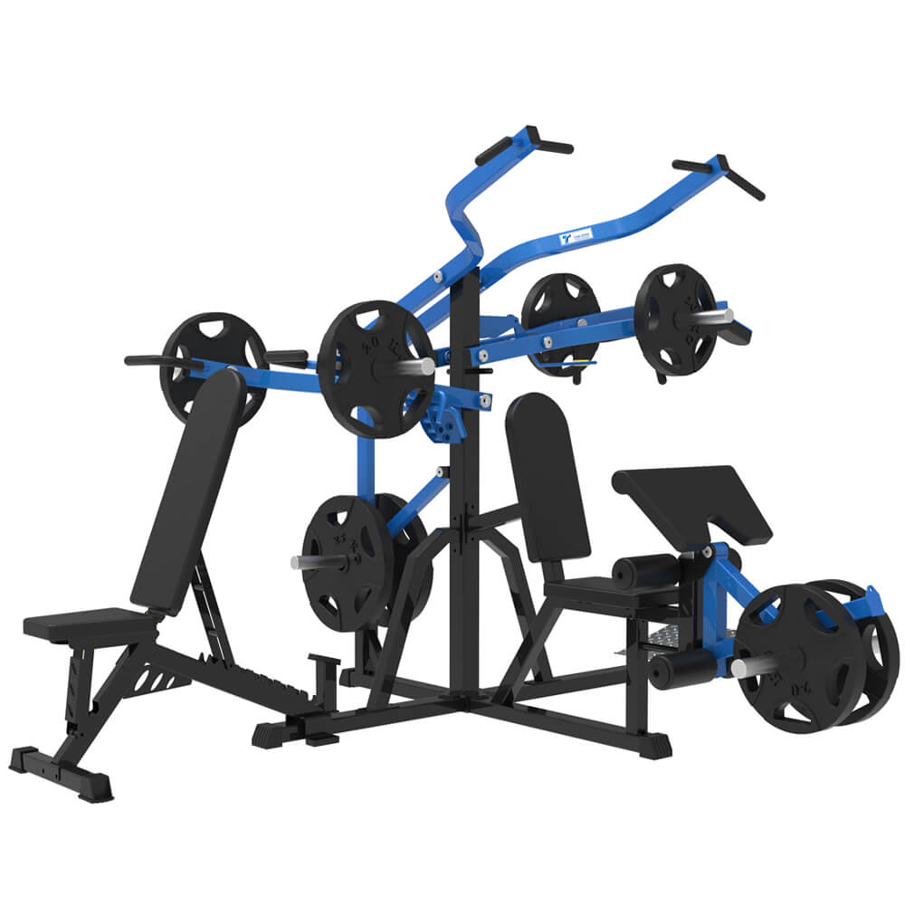Gym Use Fitness 3 Station Strength Trainer Machine
