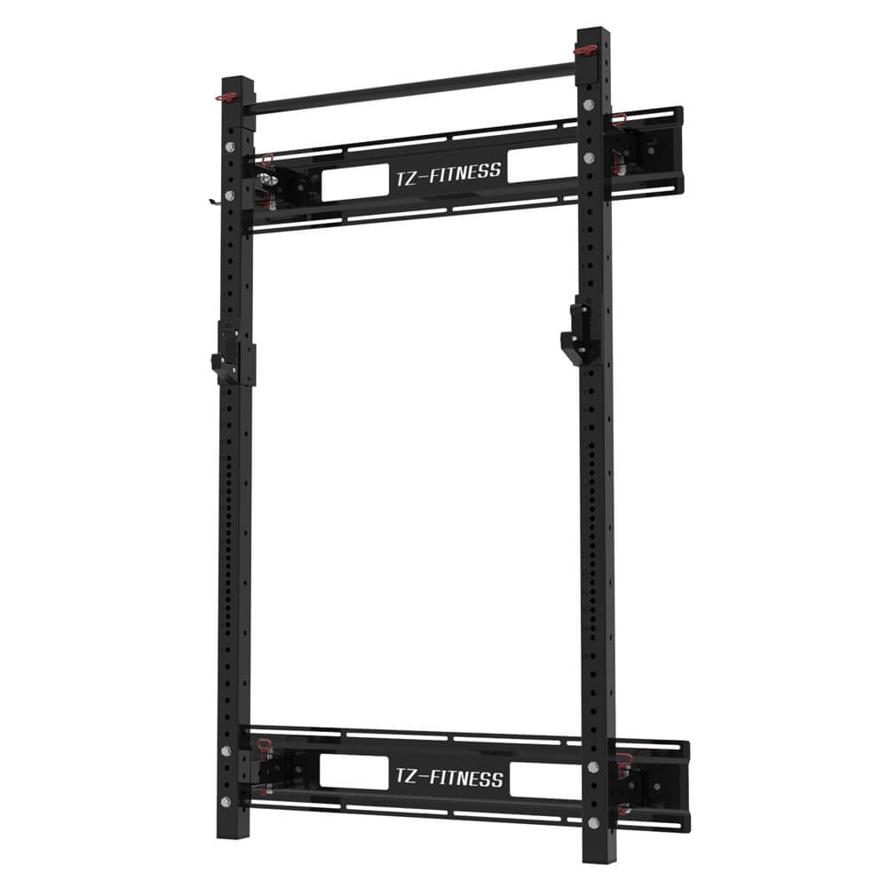 Fitness Power Exercise Multi Gym Equipment Fold Back Wall Mount Rack