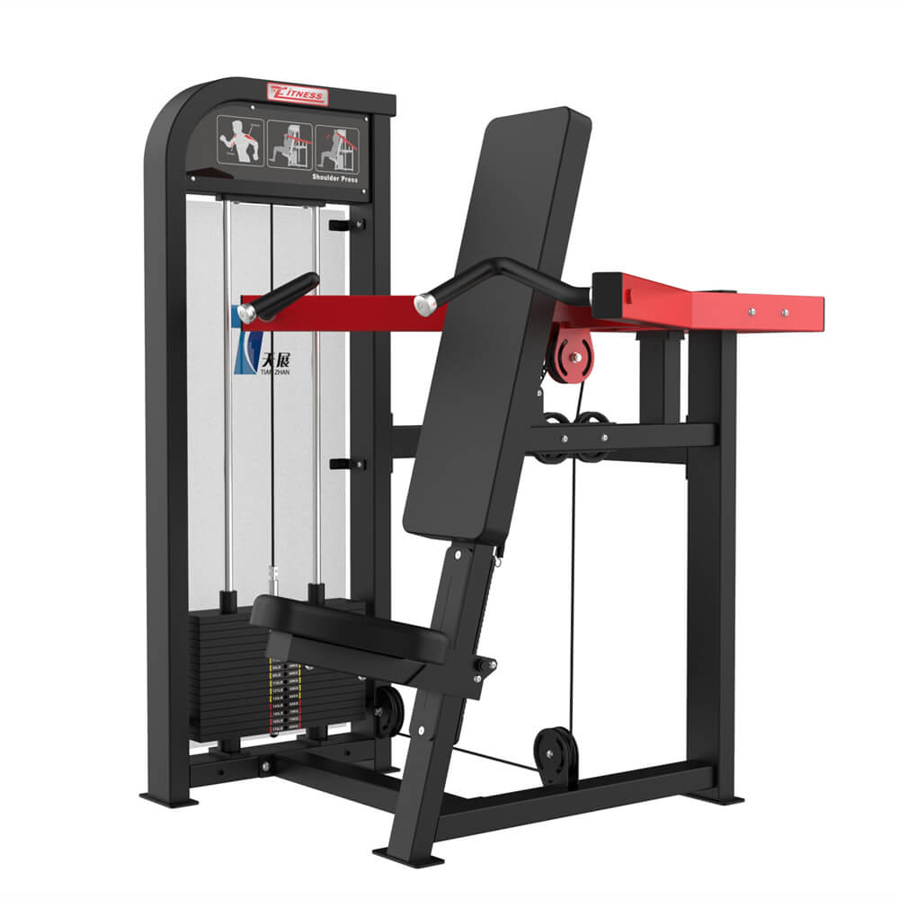 Pin Loaded Strength Training Seated Shoulder Press Machine