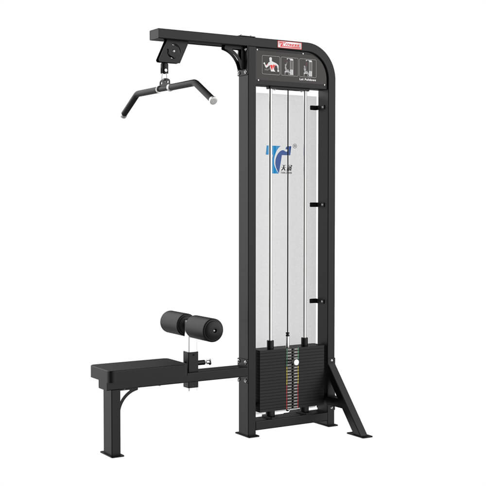 Gym Use Pin Load Lat Pulldown Machine