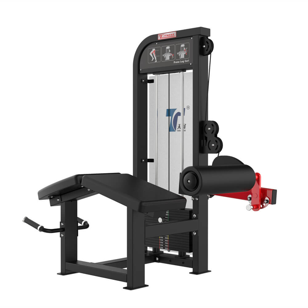 Indoor Fitness Equipment Prone Leg Curl