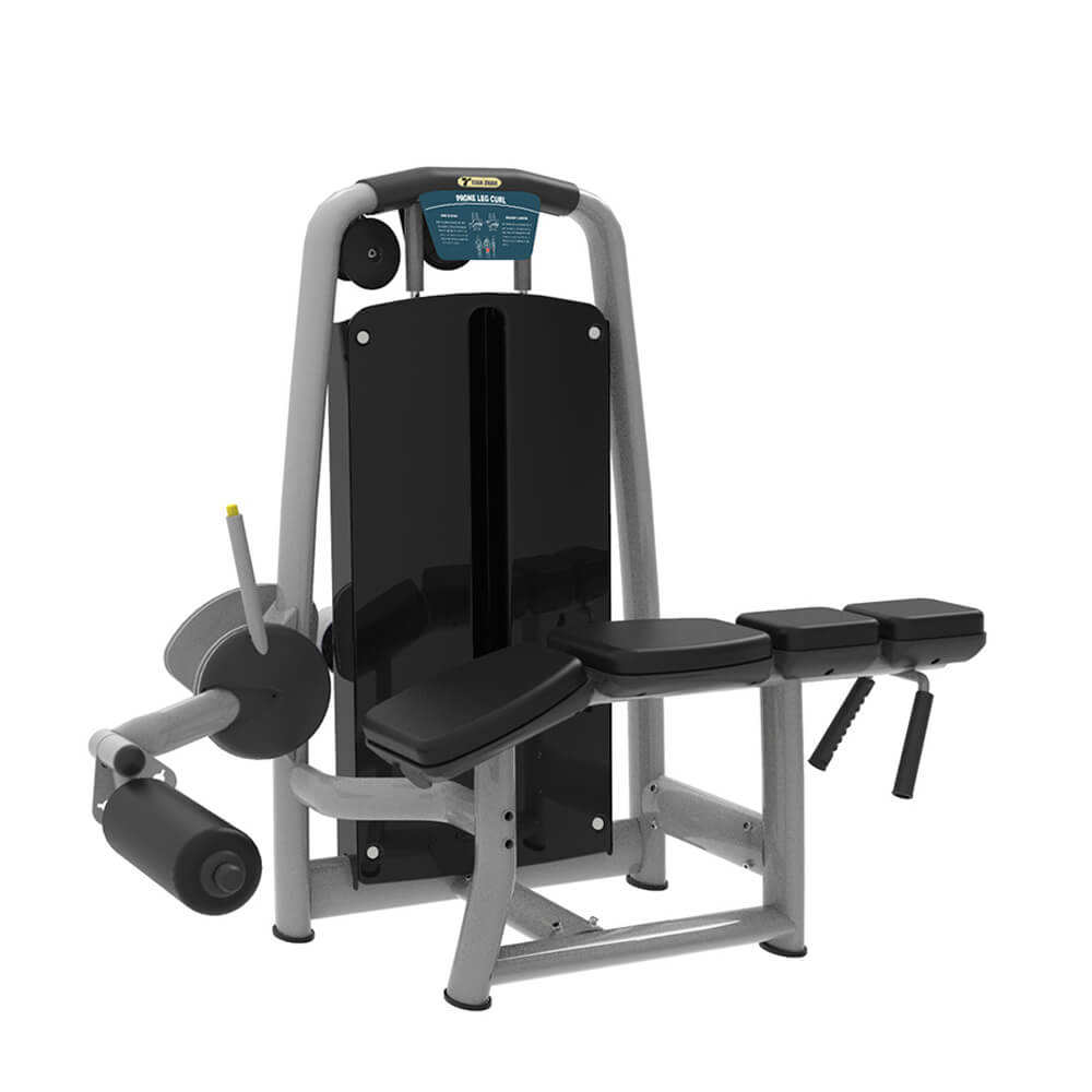 Pin Load Selection Machines Prone Leg Curl for Gym