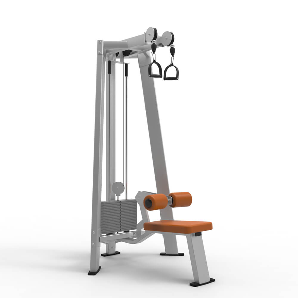 Gym Equipment Lat Pulldown Machine Dual-Pulley Lat Pulldown Tower