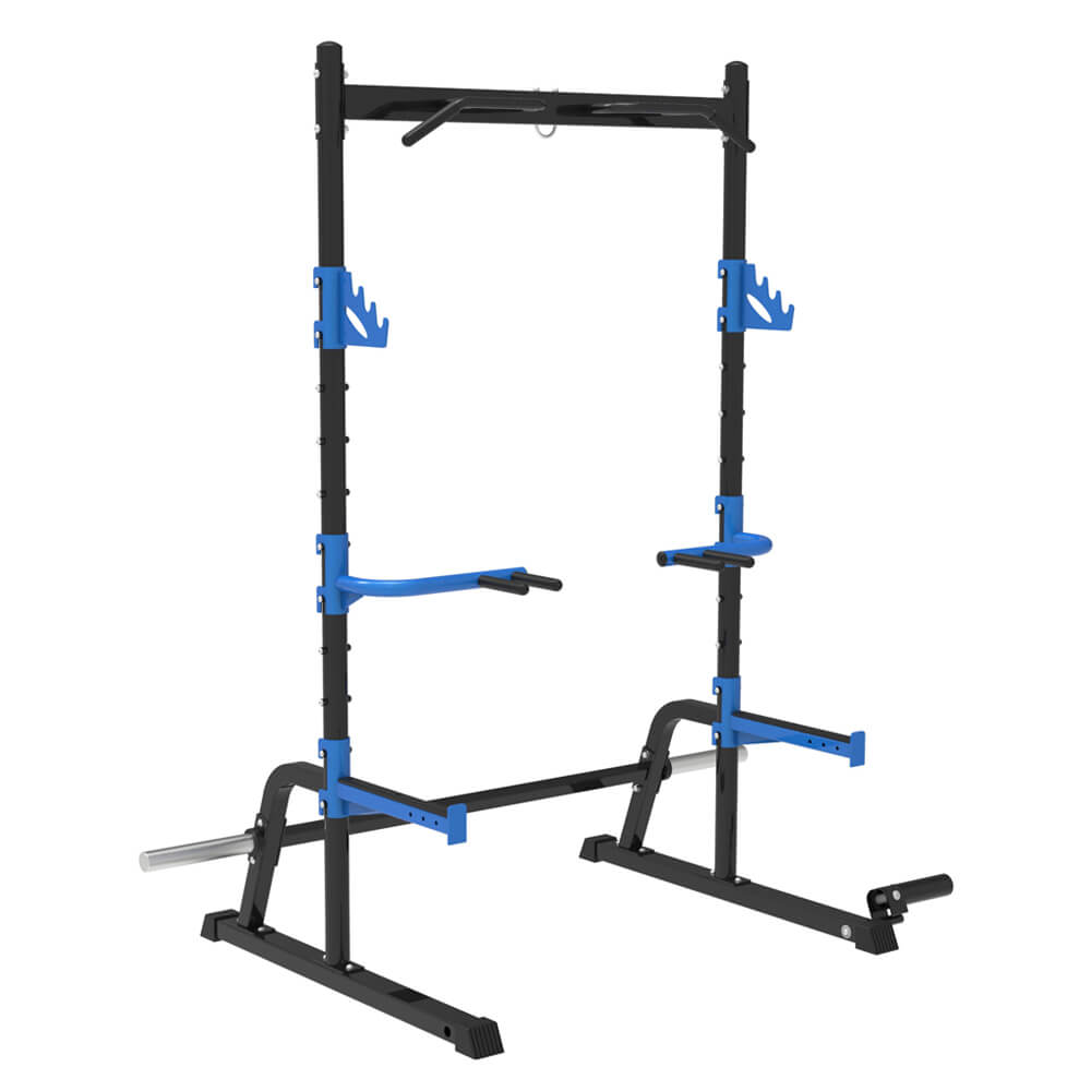 Commercial Gym Cage Equipment Half Squat Power Rack Lifting Deadlift Platform