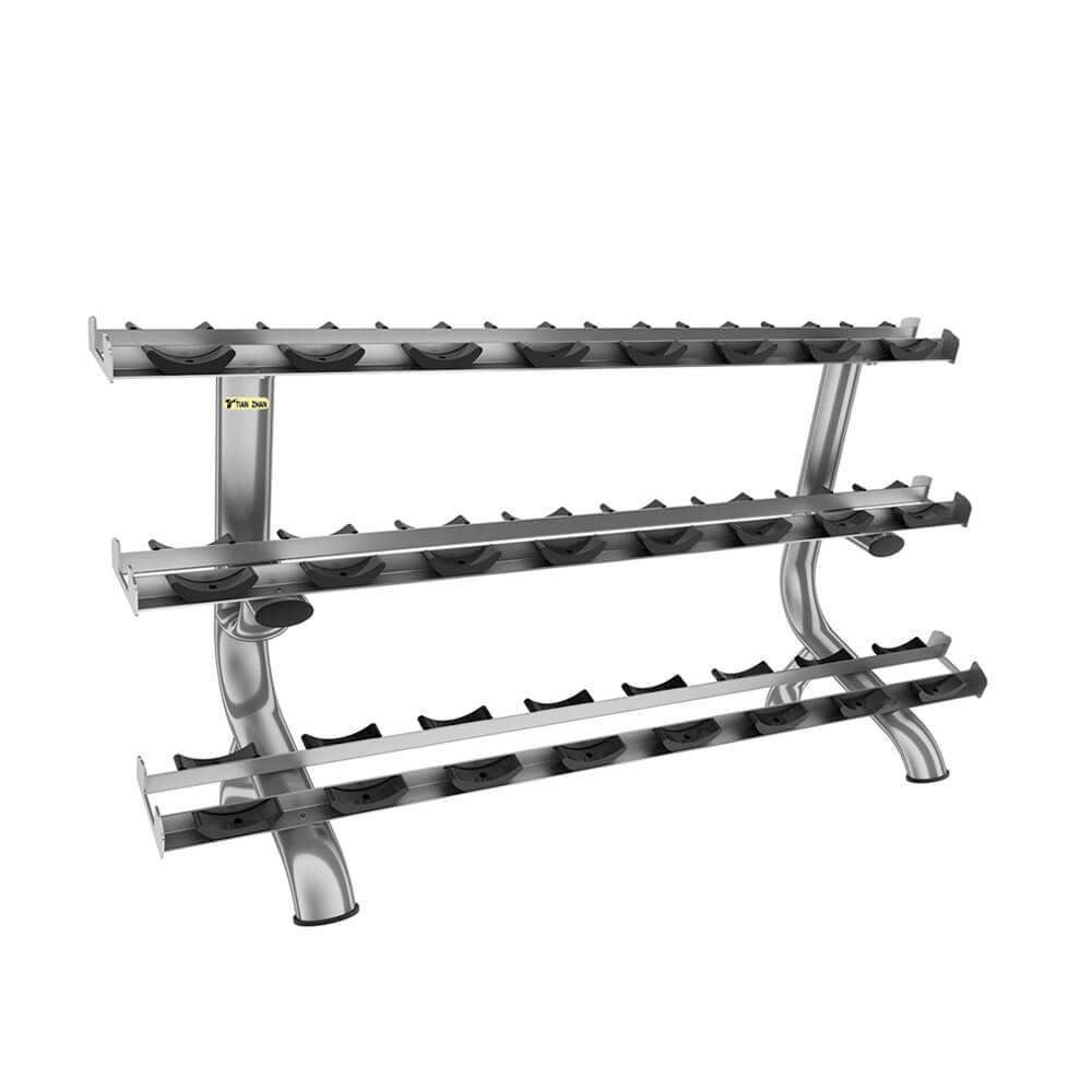 Maximize Your Workout Space with a Heavy-Duty Dumbbell Rack