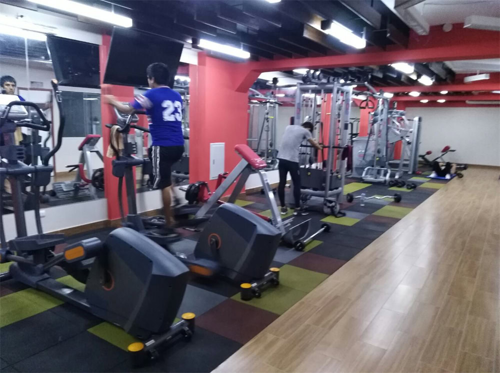 Commercial gym treadmill for high-performance cardio training at fitness centers