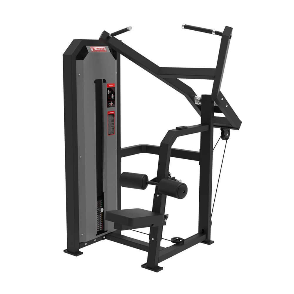 Seated Lat Pull Down Machine Back Muscle Commercial Gym Equipment