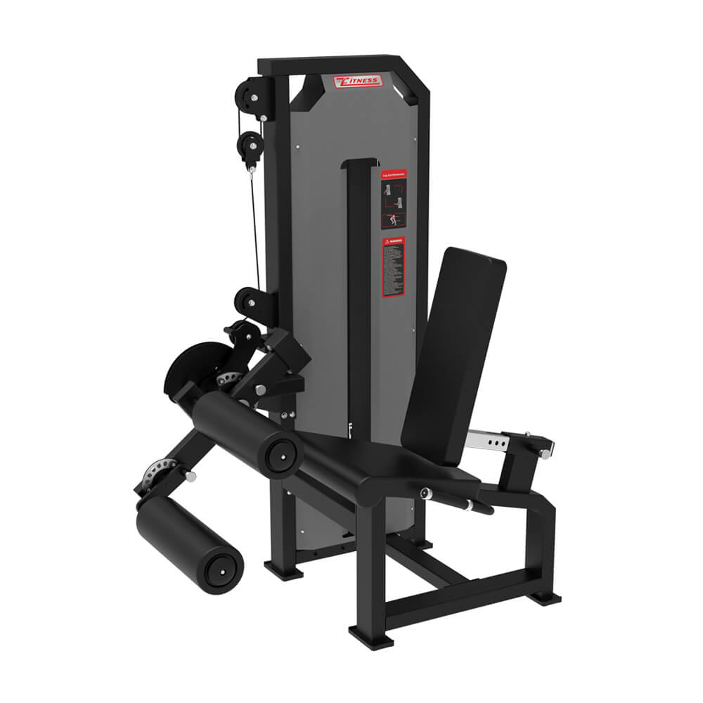 Gym Strength Training Pin Loaded Selection Dual Function Leg Curl Leg Extension Machine