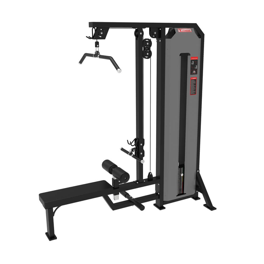 Professional Exercise Machine Lat Pulldown and Low Row