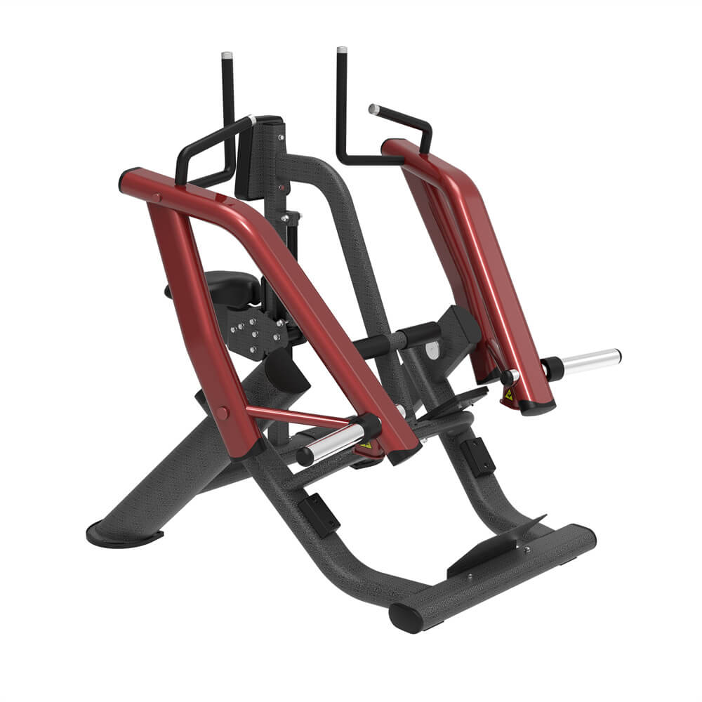 Plate Loaded Back Training Seated Rowing Row Machine For Club