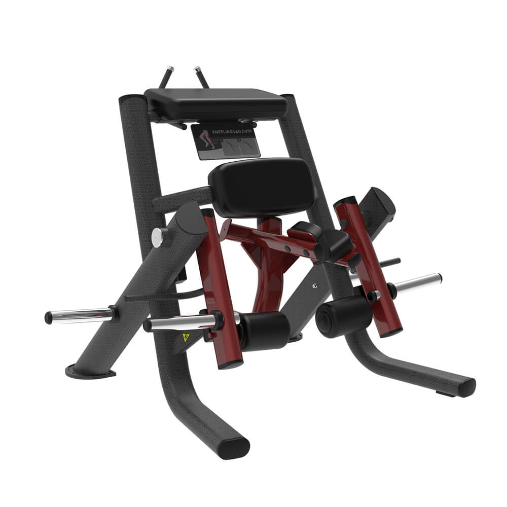 Plate Loaded Iso Lateral Kneeling Leg Curl Machine