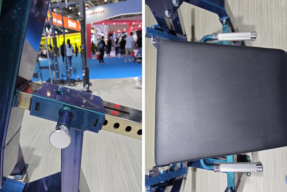 Plate Loaded Iso Lateral Leg Extension Machine for Commercial Gym