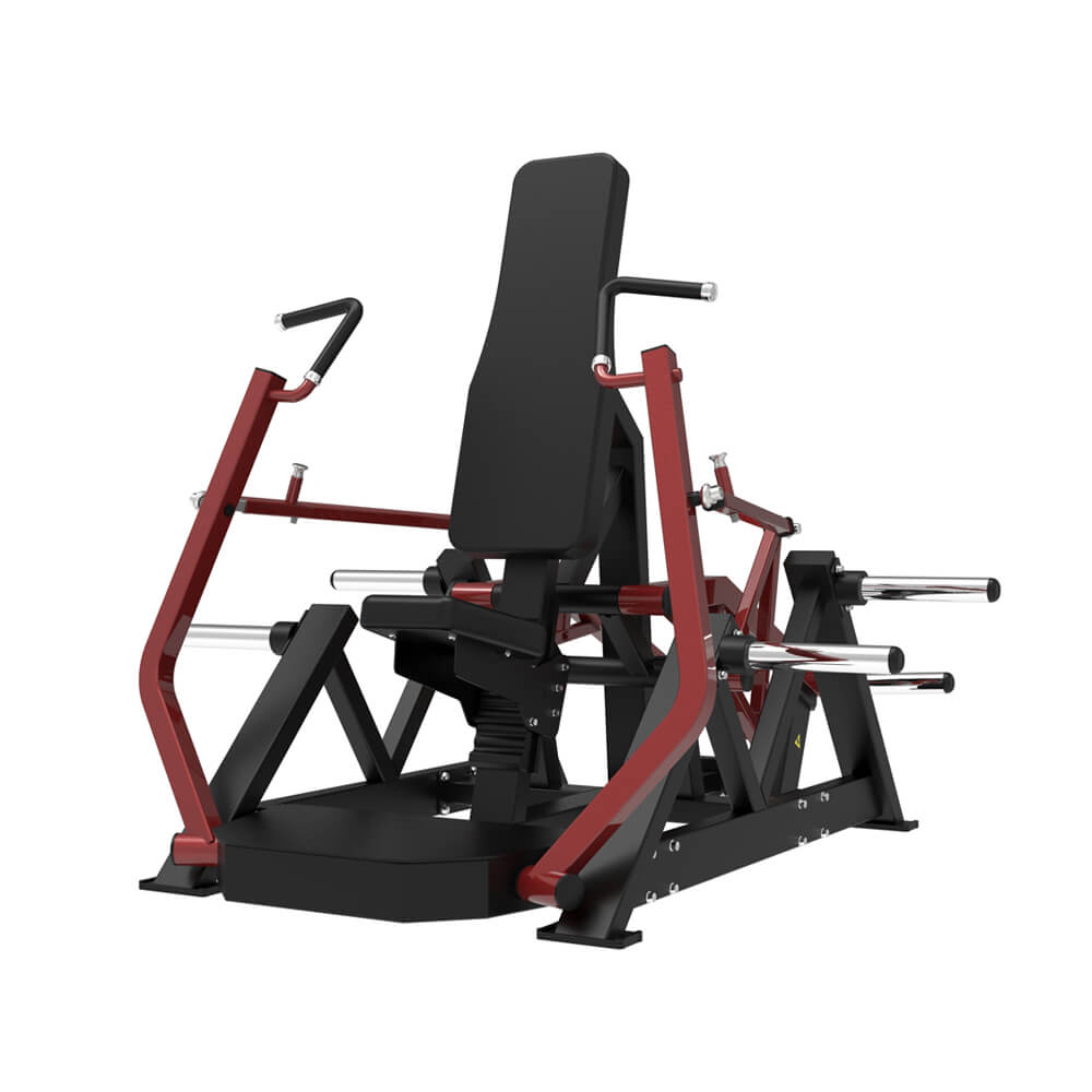 Commercial Gym Equipment Exercise Workout Chest Press Machine with Weight Plates