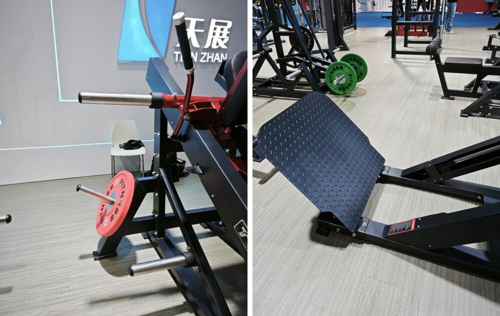Direct Factory Sale New Steel Plate Loaded Hack Squat Machine for Sport Fitness Equipment