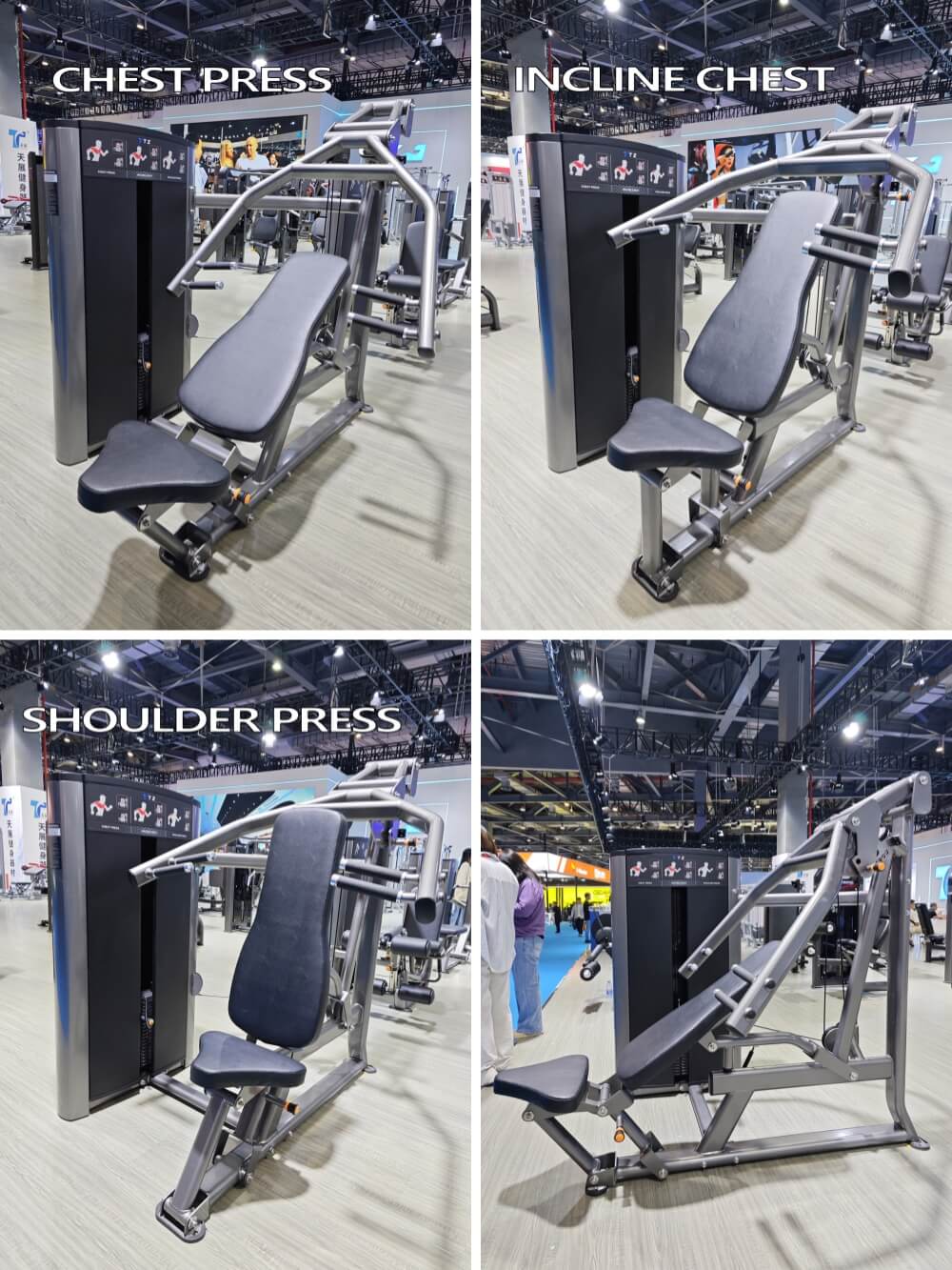 Exercise Weight Shoulder Press Commercial Gym Multi Chest Press Upper Gym Machine