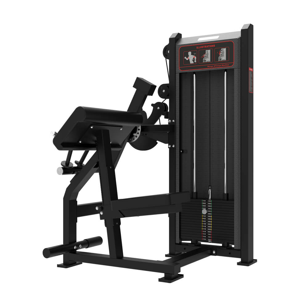 Factory Price Pin Loaded Commercial Fitness Equipment Biceps Triceps Machine