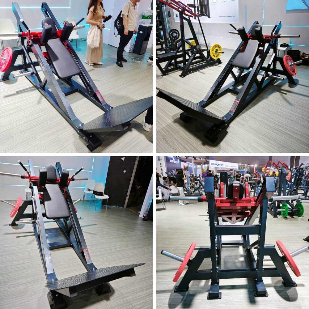 Plate Loaded Hack Squat Fitness Equipment Machine