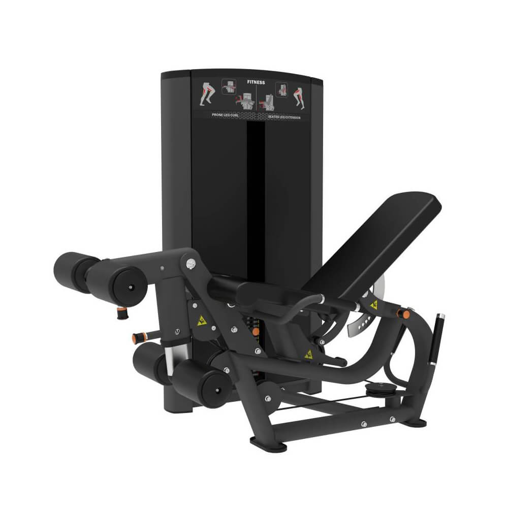 Professional Strength Training Commercial Gym Equipment Prone Horizontal Leg Curl Seated Leg Curl