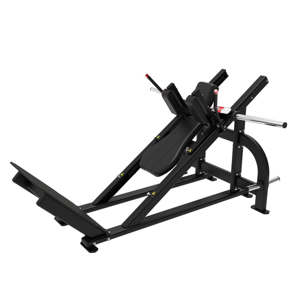 Commercial Use Steel Strength Equipment 45 Degree Squat Machine For Hack And Leg Squat