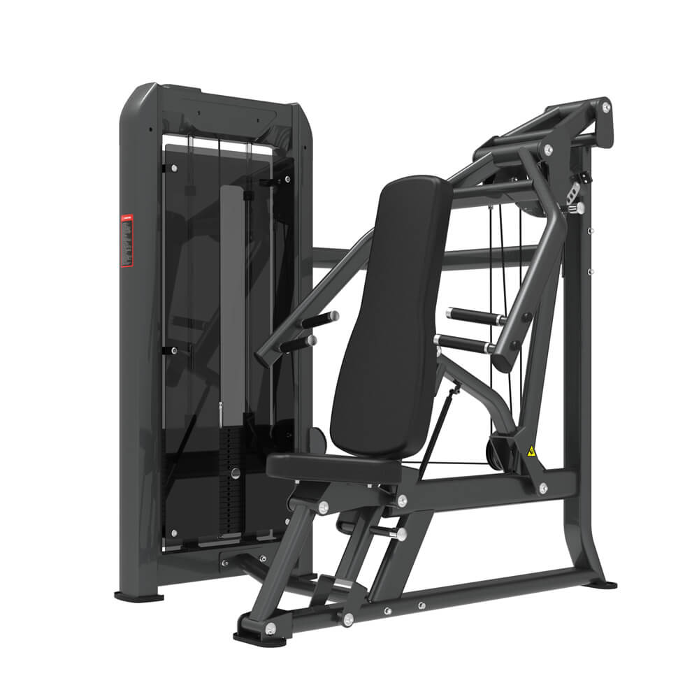 Gym Strength Training Pin Loaded Machines Seated Multi Chest and Shoulder Incline Chest Press Machine