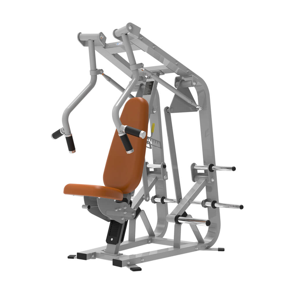 Commercial Vertical Chest Exercise Fitness Machine Plate Loaded Gym Equipment for Body Building Workouts