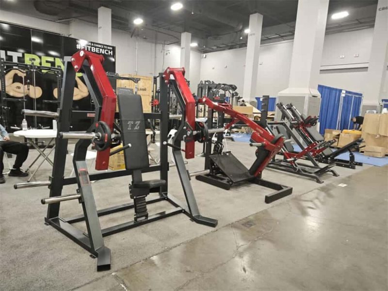 TZ Exhibitions 3 International attendees interacting with our team at the fitness expo